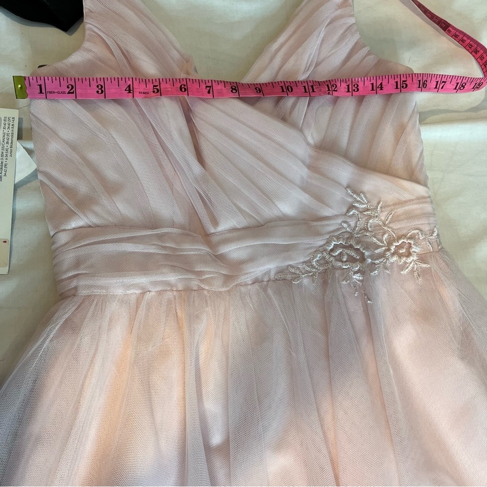 ALFRED Angelo Modern Vintage Style Ballerina Chiffon Bridesmaid Prom Dress NWT - Picture 10 of 16